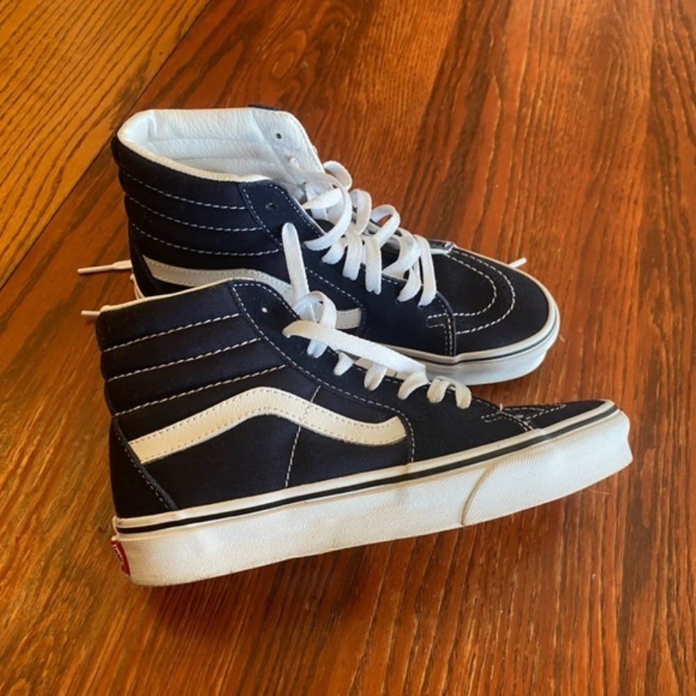 Vans Skate Navy Hi Top Sneakers 6